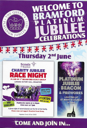 Bramford Jubilee Weekend Thursday 2nd2