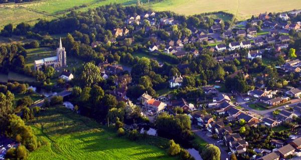 Bramford from the air